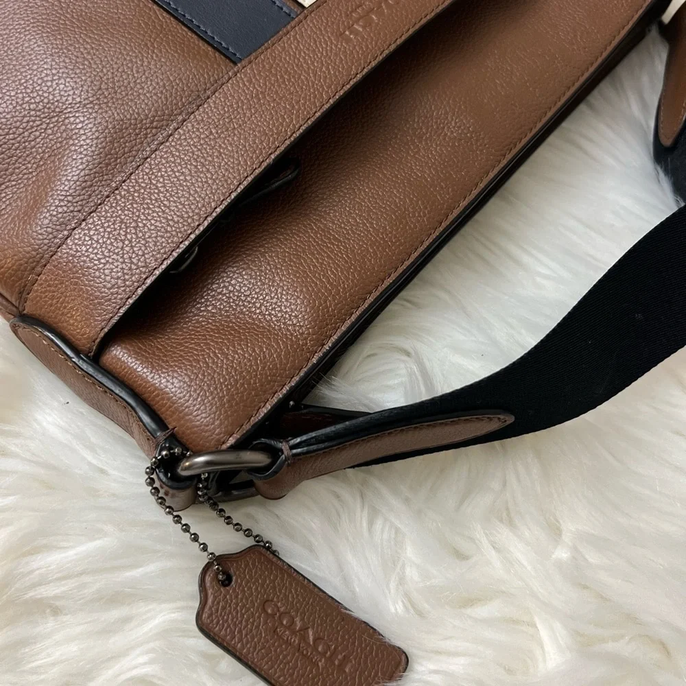 Charles Crossbody With Varsity Stripe